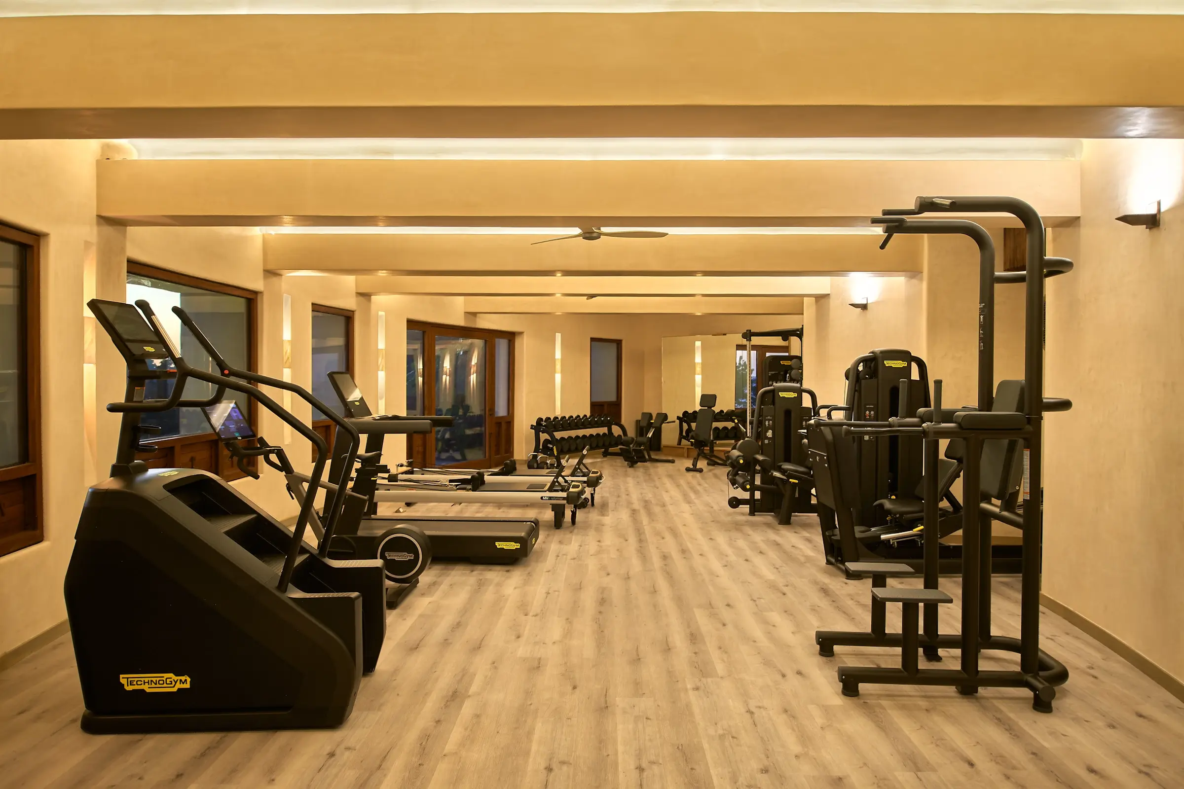 Gimnasio privado en Villa Wayak